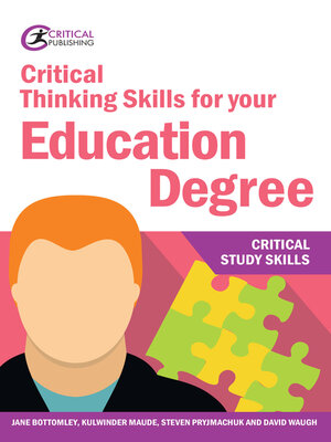 cover image of Critical Thinking Skills for your Education Degree
